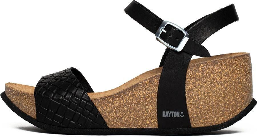 Bayton Sandaal 'Maya' zwart