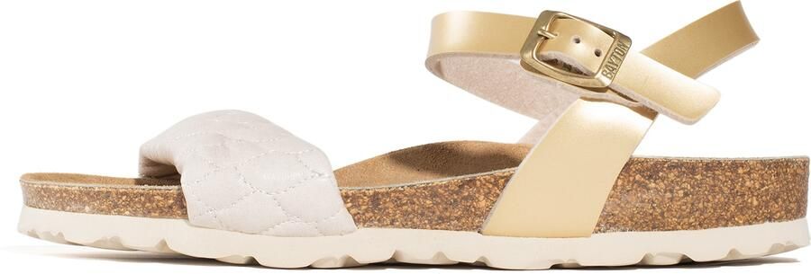 Bayton Sandaal 'Mimosa' taupe