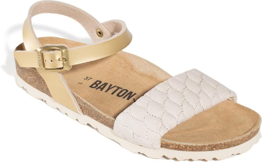 Bayton Sandaal 'Mimosa' taupe - Foto 3