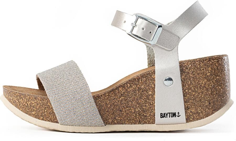 Bayton Sandaal 'Monaco' zilver