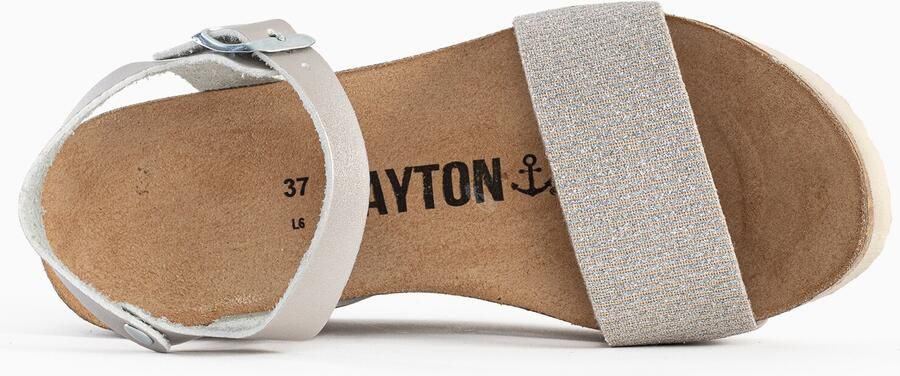 Bayton Sandaal 'Monaco' zilver - Foto 5