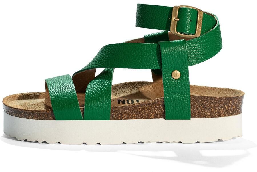 Bayton Sandaal 'MYKONOS' groen