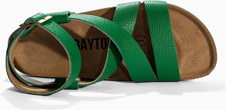 Bayton Sandaal 'MYKONOS' groen - Foto 6