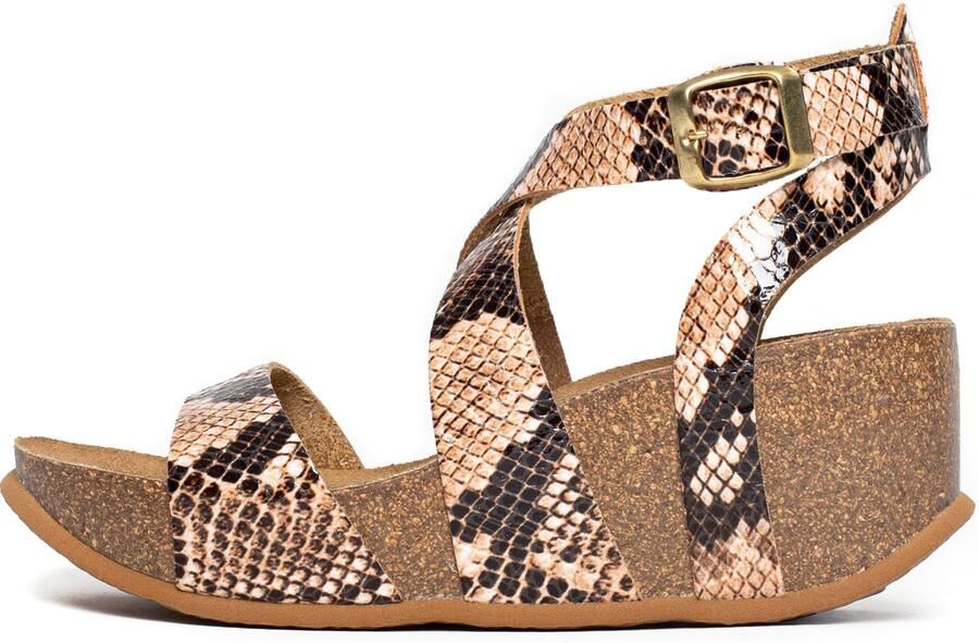 Bayton Sandaal 'Pampelune' beige