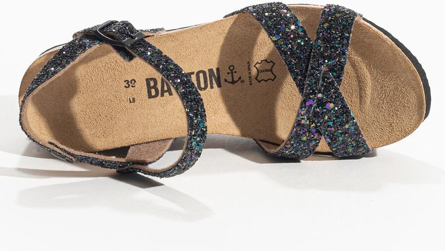 Bayton Sandaal 'PENNY' gemengde kleuren zwart - Foto 6
