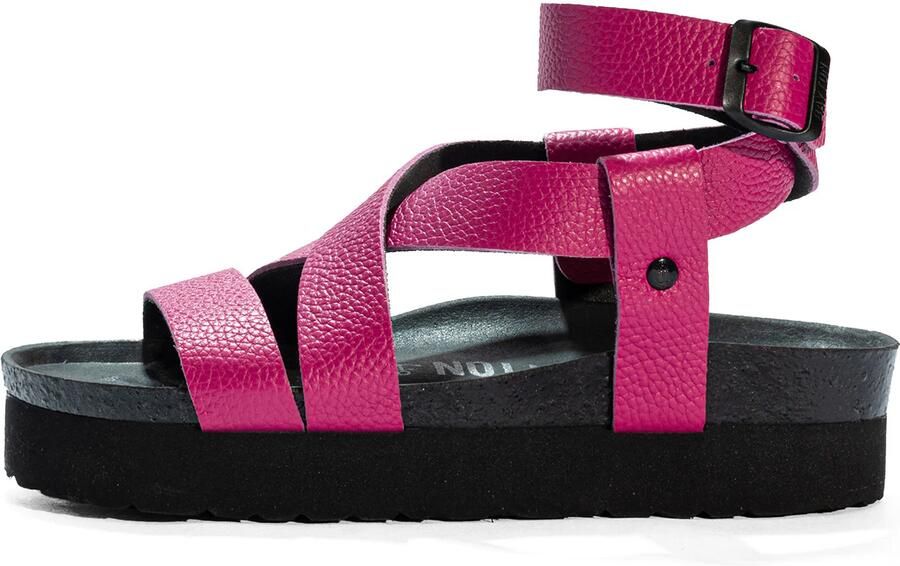 Bayton Sandaal pink zwart