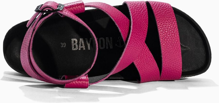 Bayton Sandaal pink zwart - Foto 6