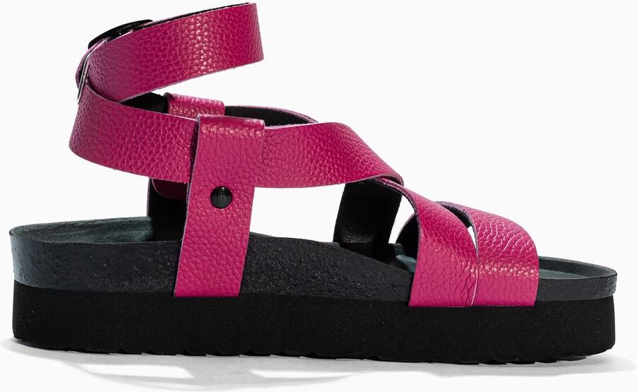 Bayton Sandaal pink zwart - Foto 4