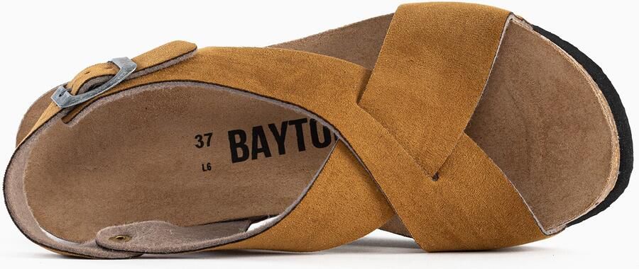 Bayton Sandaal 'Rea' bruin lichtbruin - Foto 5