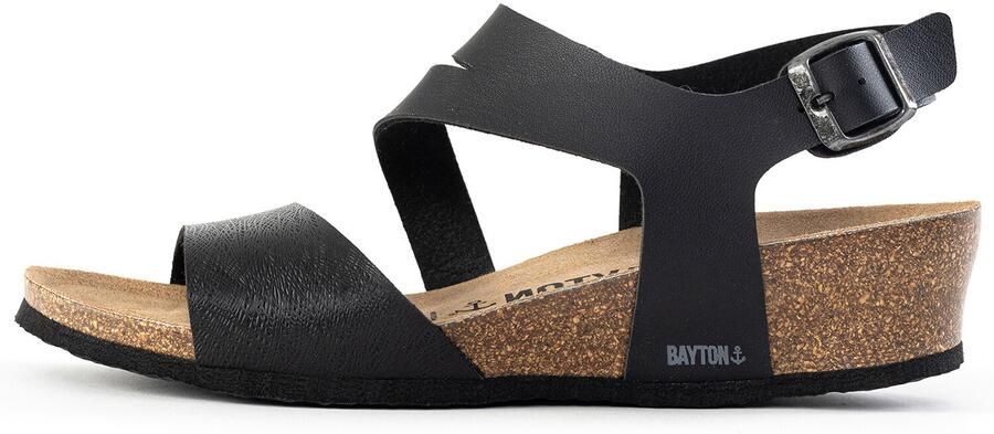 Bayton Sandaal 'Reus' bruin donkergrijs zwart