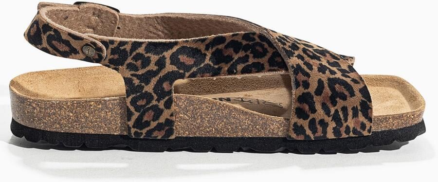 Bayton Sandaal 'RIOJA' beige bruin zwart - Foto 6
