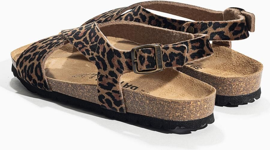 Bayton Sandaal 'RIOJA' beige bruin zwart - Foto 4