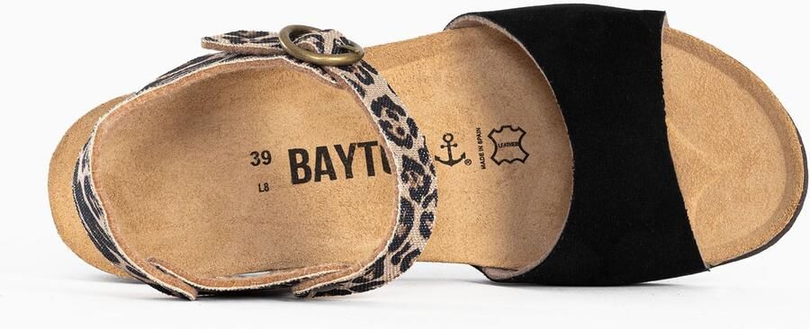 Bayton Sandaal 'Rose' ecru zwart - Foto 6
