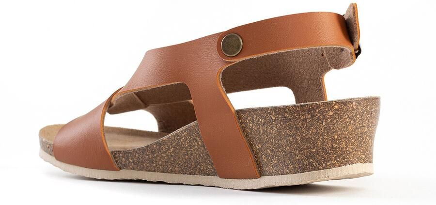 Bayton Sandaal 'Salamanque' camel zwart - Foto 2