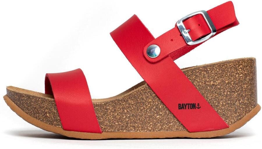Bayton Sandaal 'Selene' rood