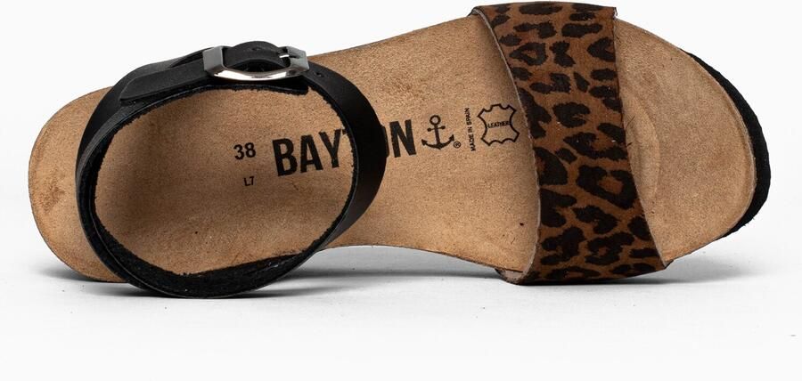 Bayton Sandaal 'SOL' bruin zwart - Foto 6