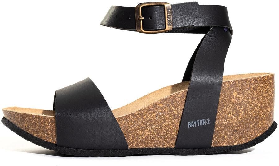 Bayton Sandaal 'Sol' zwart