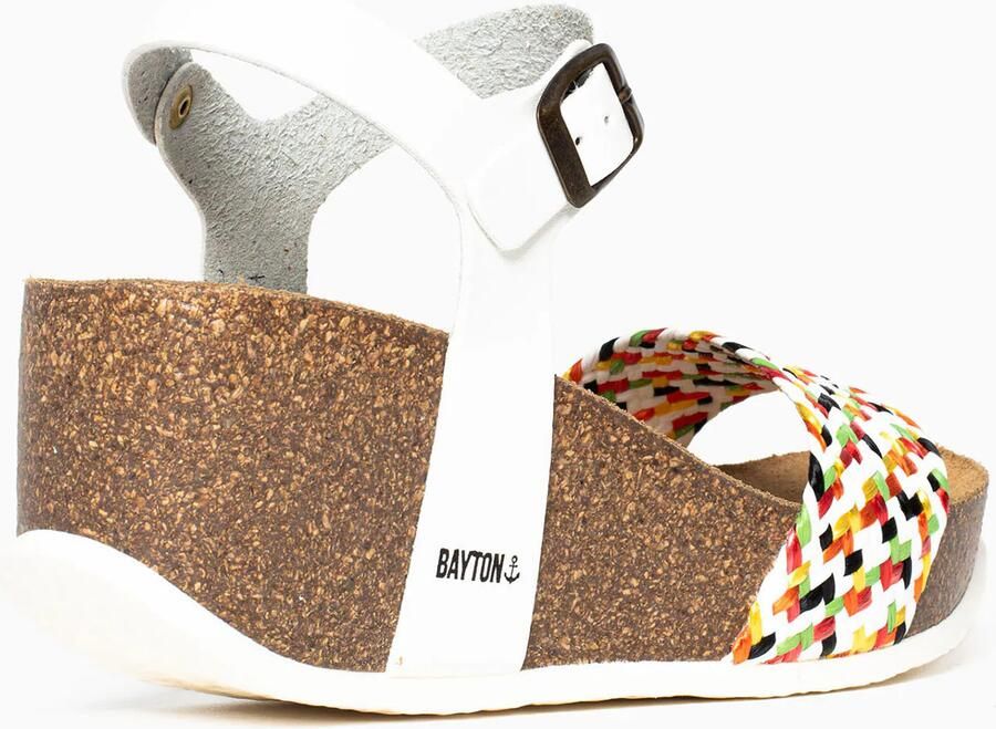 Bayton Sandaal 'Toledo' gemengde kleuren offwhite - Foto 2