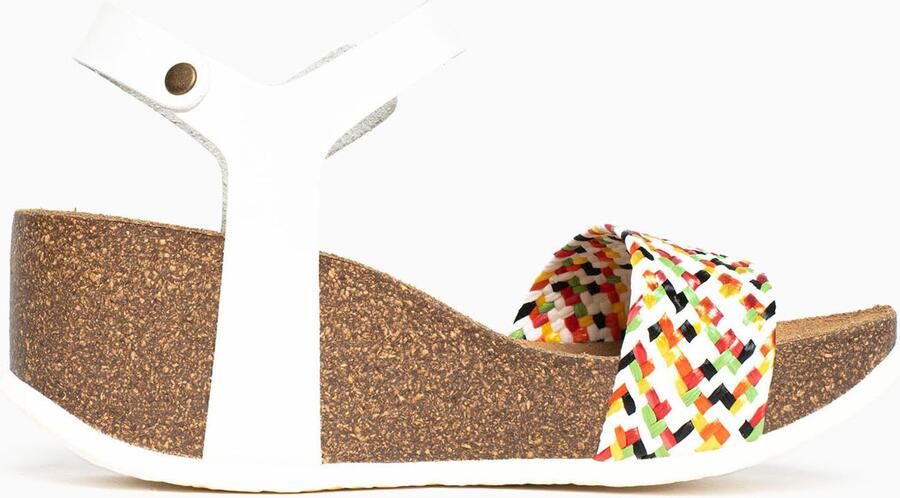 Bayton Sandaal 'Toledo' gemengde kleuren offwhite - Foto 5