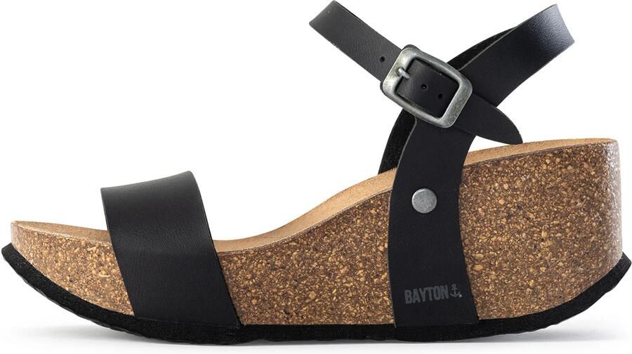 Bayton Sandaal 'Toledo' zwart