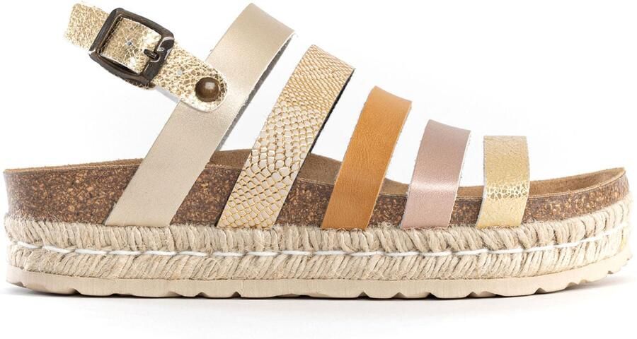 Bayton Sandaal 'Umbria' beige sand poederroze - Foto 4