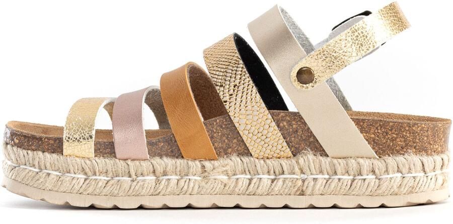 Bayton Sandaal 'Umbria' beige sand poederroze - Foto 5