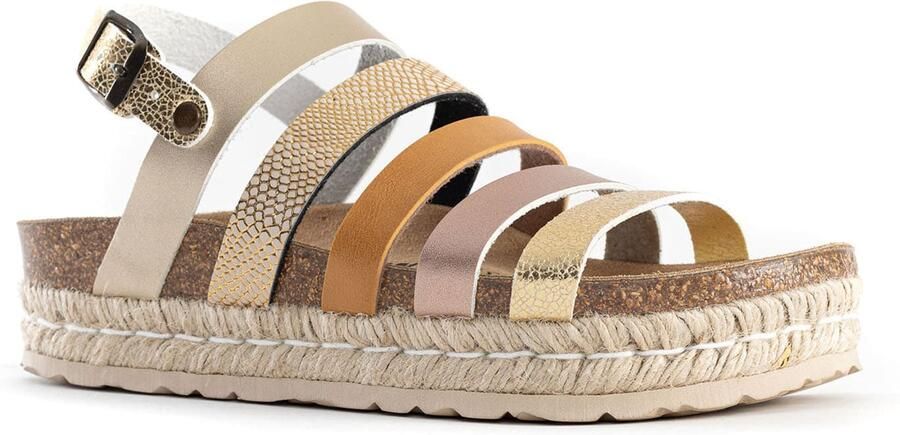 Bayton Sandaal 'Umbria' beige sand poederroze - Foto 6