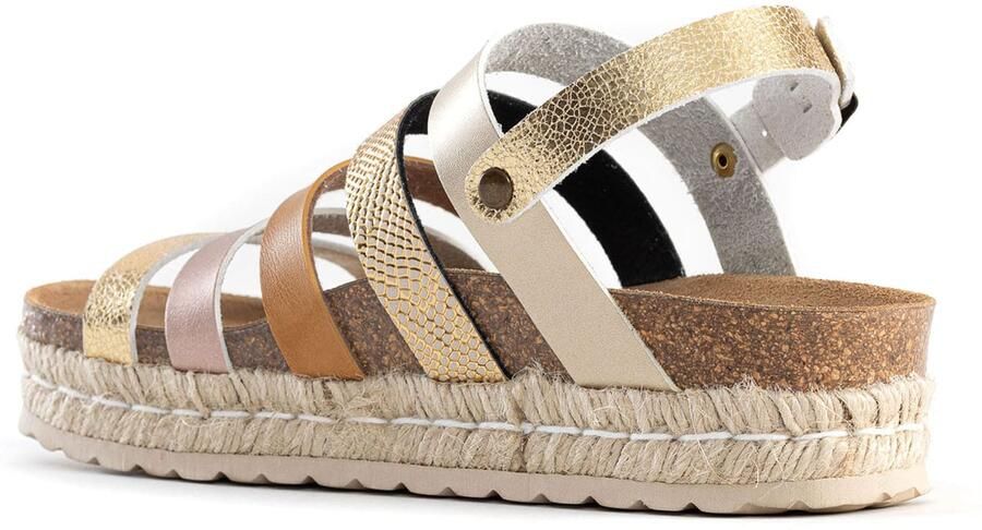 Bayton Sandaal 'Umbria' beige sand poederroze - Foto 3