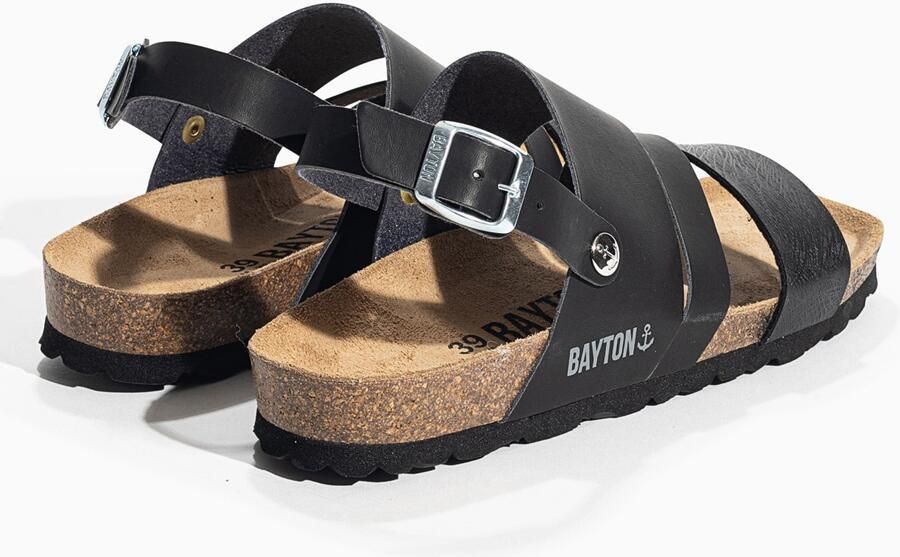 Bayton Sandaal 'VITORIA' beige zwart - Foto 2