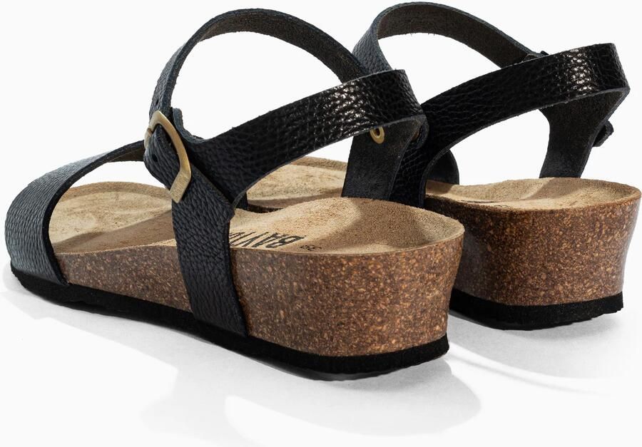 Bayton Sandaal 'WODONGA ' beige goud zwart - Foto 3