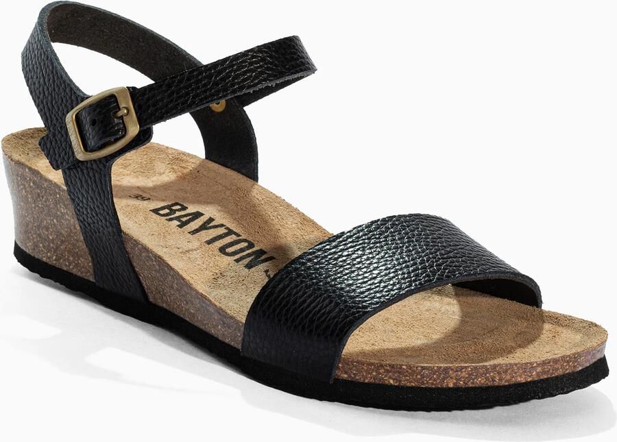 Bayton Sandaal 'WODONGA ' beige goud zwart - Foto 2
