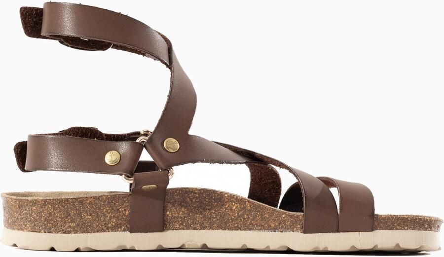 Bayton Sandalen met riem 'Armidale' bruin goud - Foto 4