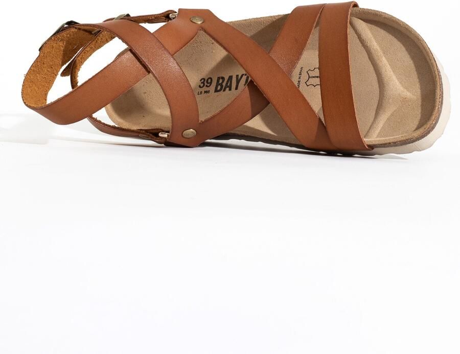Bayton Sandalen met riem 'Armidale' camel - Foto 6