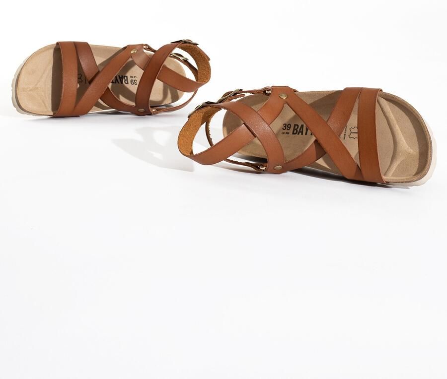 Bayton Sandalen met riem 'Armidale' camel - Foto 3