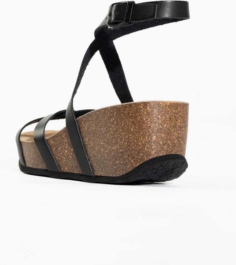 Bayton Sandalen met riem 'Asteria' zwart - Foto 2