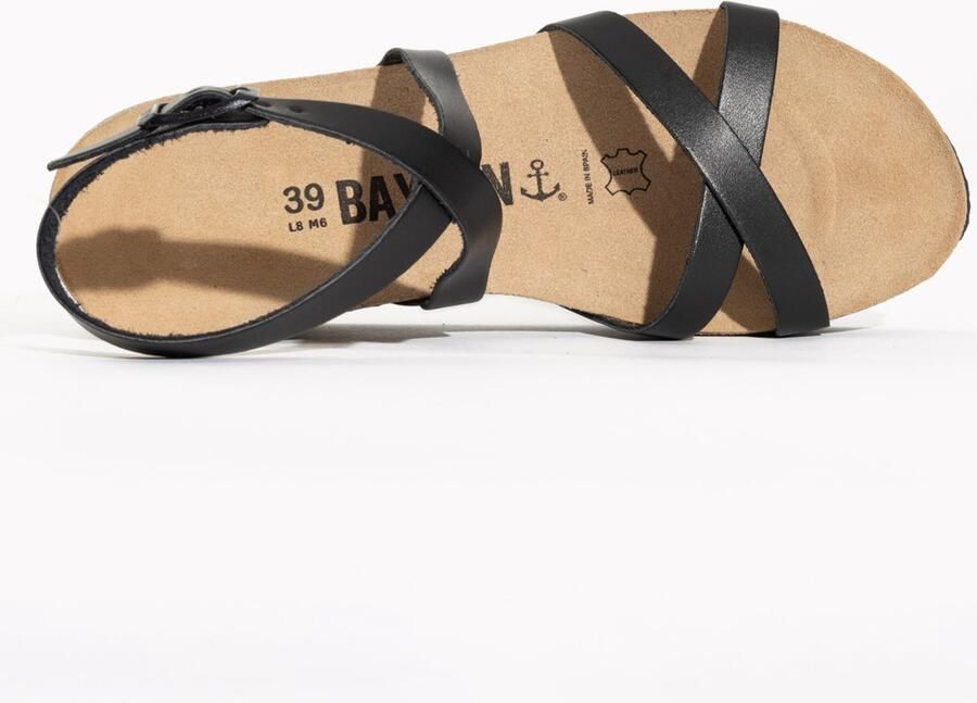 Bayton Sandalen met riem 'Asteria' zwart - Foto 4