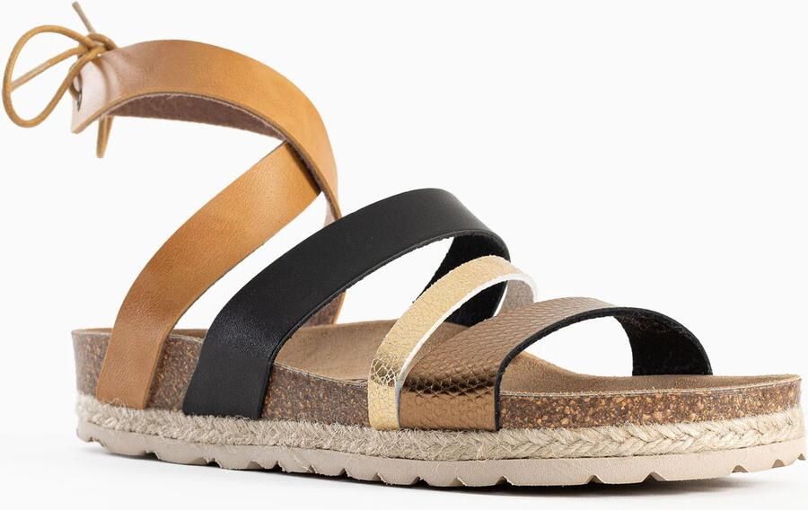Bayton Sandalen met riem 'Braltar' gemengde kleuren - Foto 2