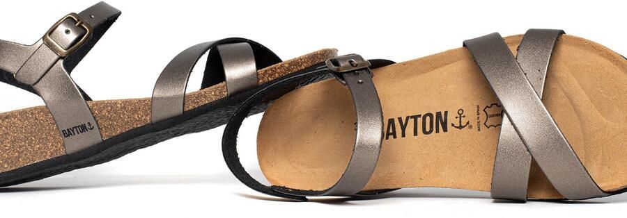 Bayton Sandalen met riem 'Canberra' brons - Foto 6