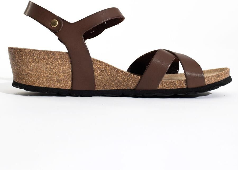Bayton Sandalen met riem 'Canberra' bruin - Foto 5