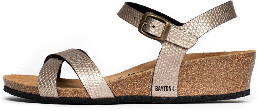 Bayton Sandalen met riem 'Canberra' goud