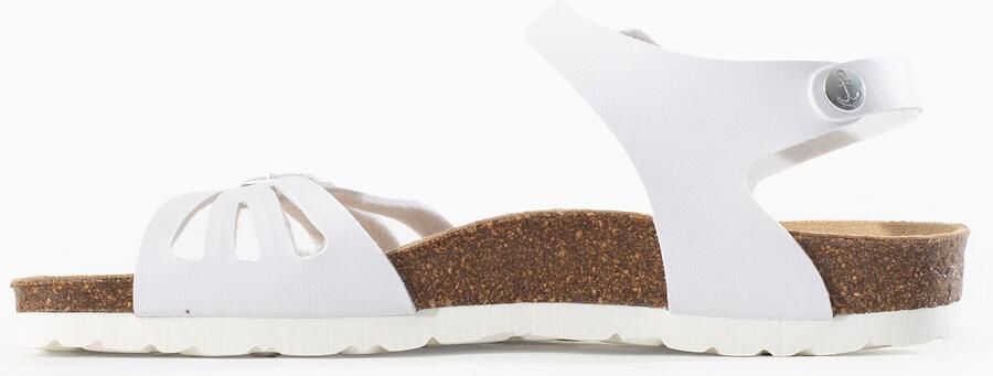 Bayton Sandalen met riem 'Eos' zwart wit - Foto 6