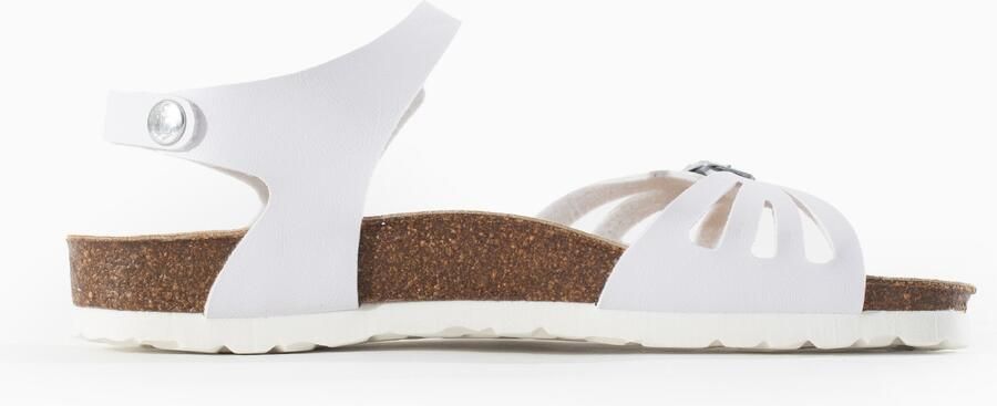 Bayton Sandalen met riem 'Eos' zwart wit - Foto 3