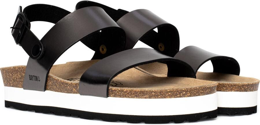 Bayton Sandalen met riem 'Gladstone' zwart - Foto 5