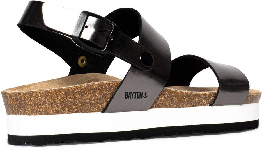 Bayton Sandalen met riem 'Gladstone' zwart - Foto 2