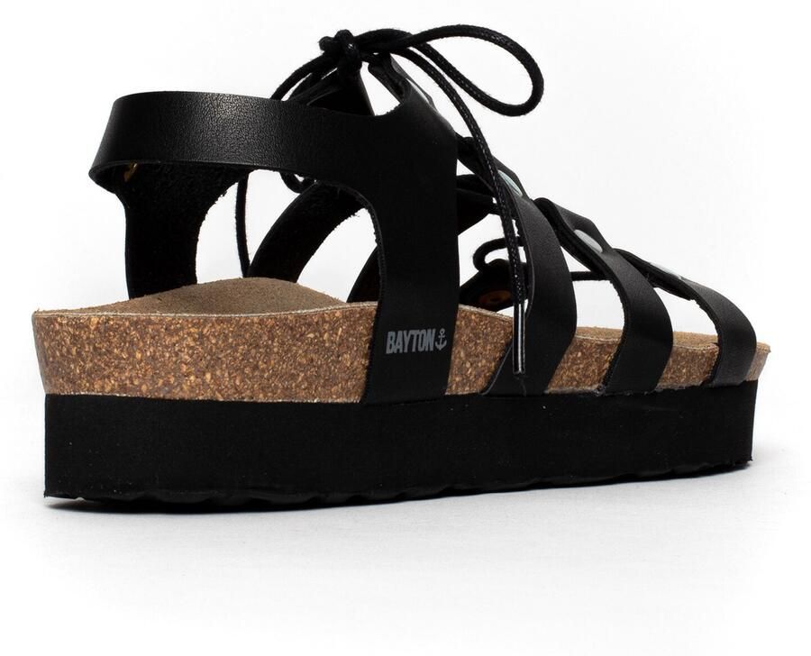 Bayton Sandalen met riem 'Jaen' zwart - Foto 2