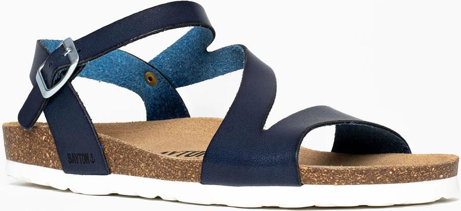 Bayton Sandalen met riem 'Jaeva' blauw - Foto 4