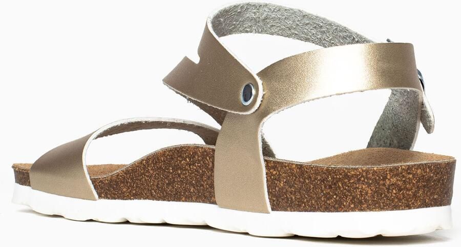 Bayton Sandalen met riem 'Jaeva' goud - Foto 2