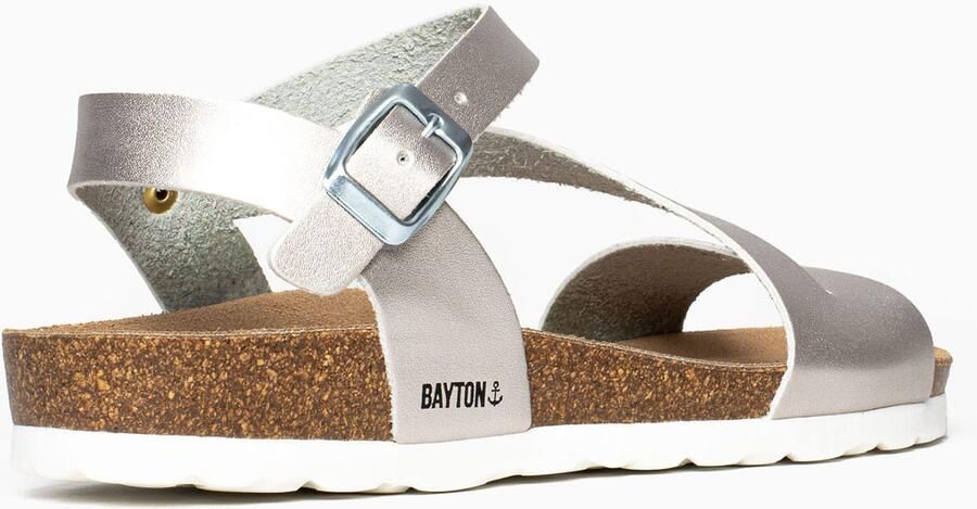 Bayton Sandalen met riem 'Jaeva' zilver - Foto 2