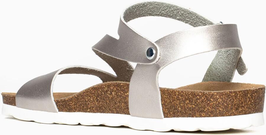 Bayton Sandalen met riem 'Jaeva' zilver - Foto 3
