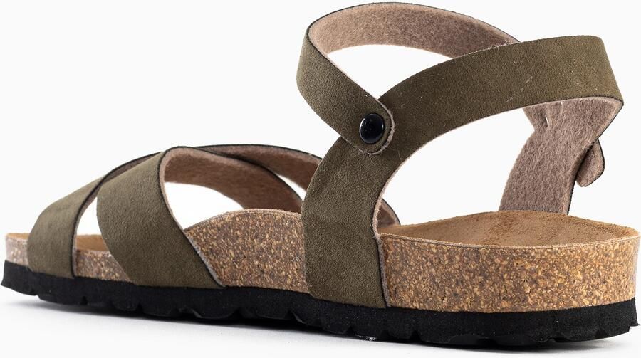 Bayton Sandalen met riem kaki - Foto 2